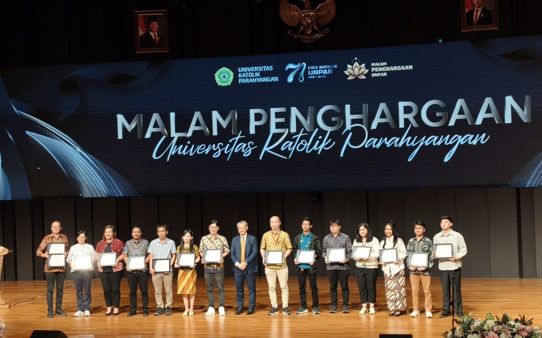 Fakultas Teknik Sabet Dua Penghargaan pada Malam Penghargaan UNPAR 2026